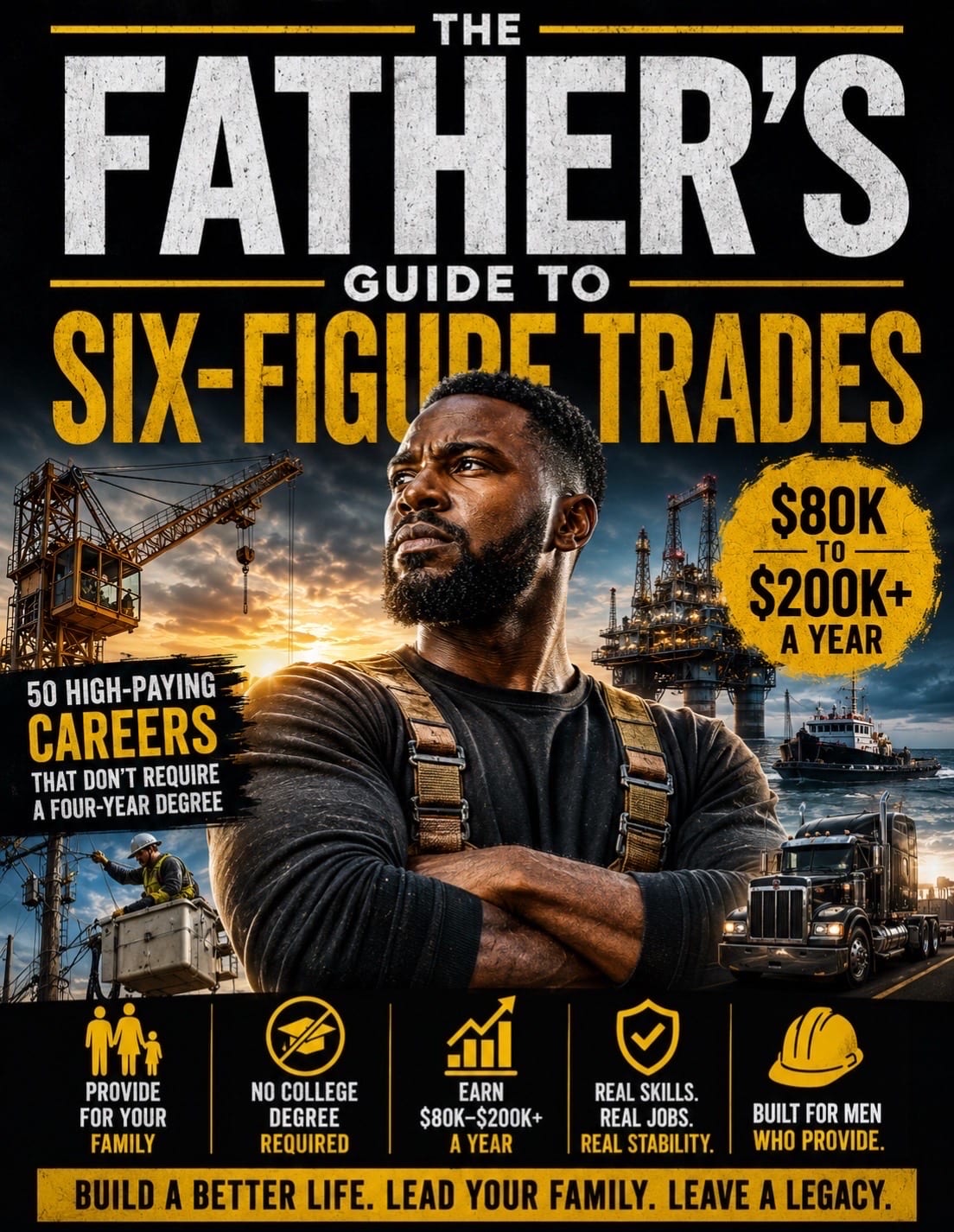The Father's Guide to Six-Figure Trades book cover